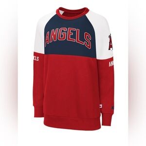 Los Angeles Angels Women’s size XXL Starter baseline raglan pullover sweatshirt